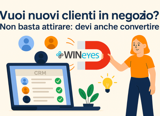 Vuoi più clienti nel tuo negozio di ottica? Parti dai contatti che già ricevi ogni giorno.